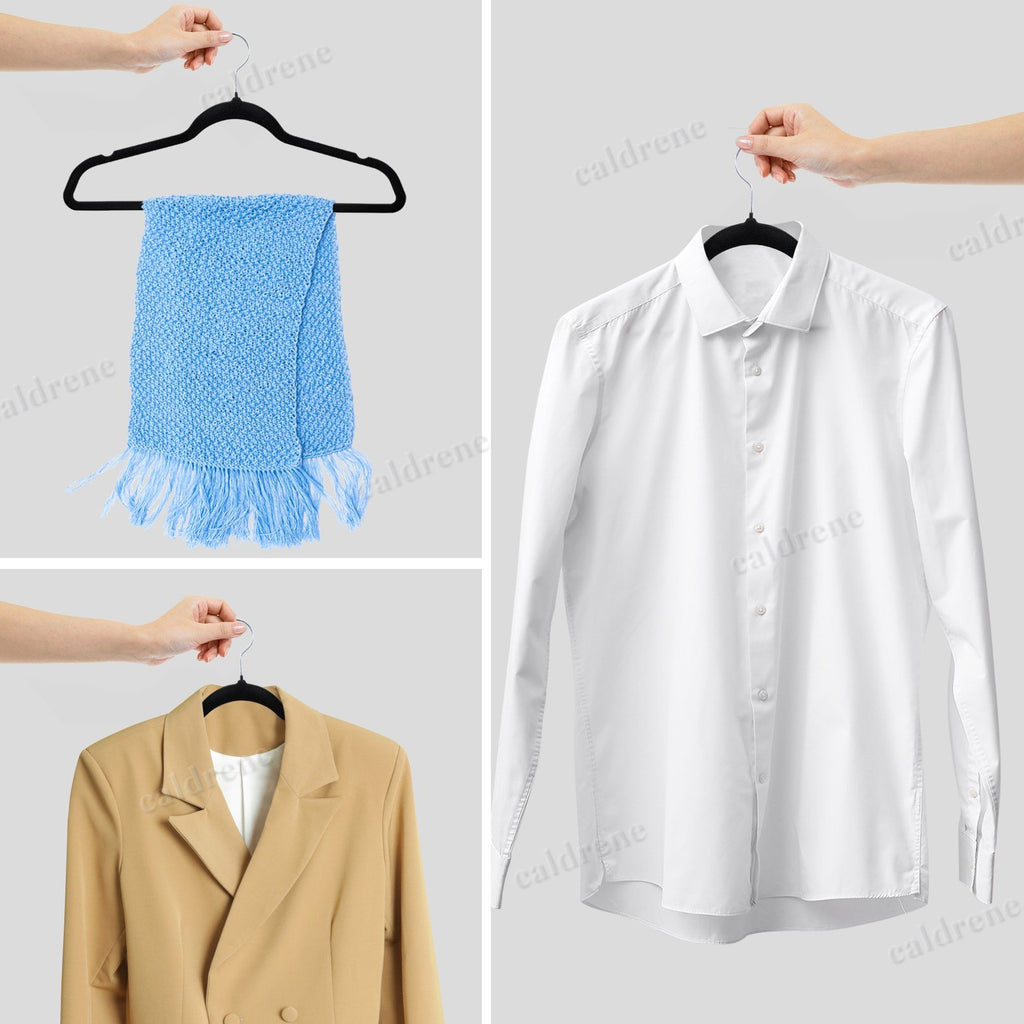 Non-Slip Velvet Hangers, 100 Pack – view 3