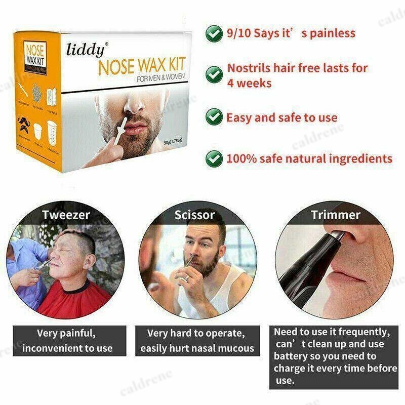 Nose and Ear Hair Removal Wax Kit for Men – view 4