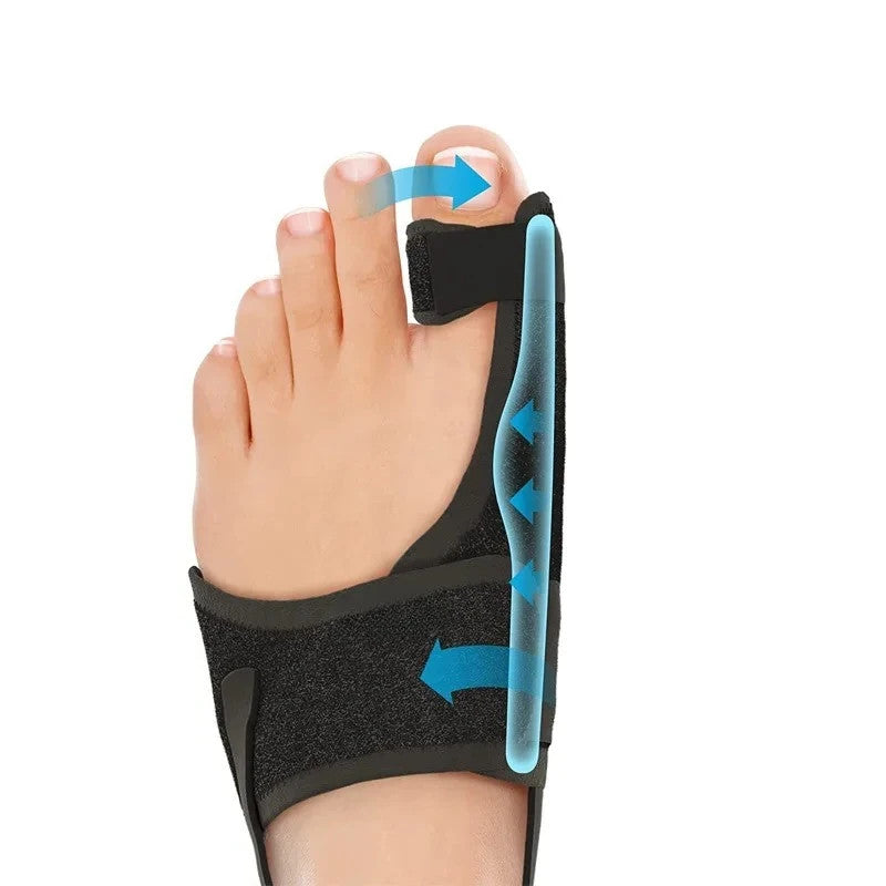 Orthopedic Bunion Splint Corrector Big Toe Separator Pain Relief Non-Surgical Ha – Left