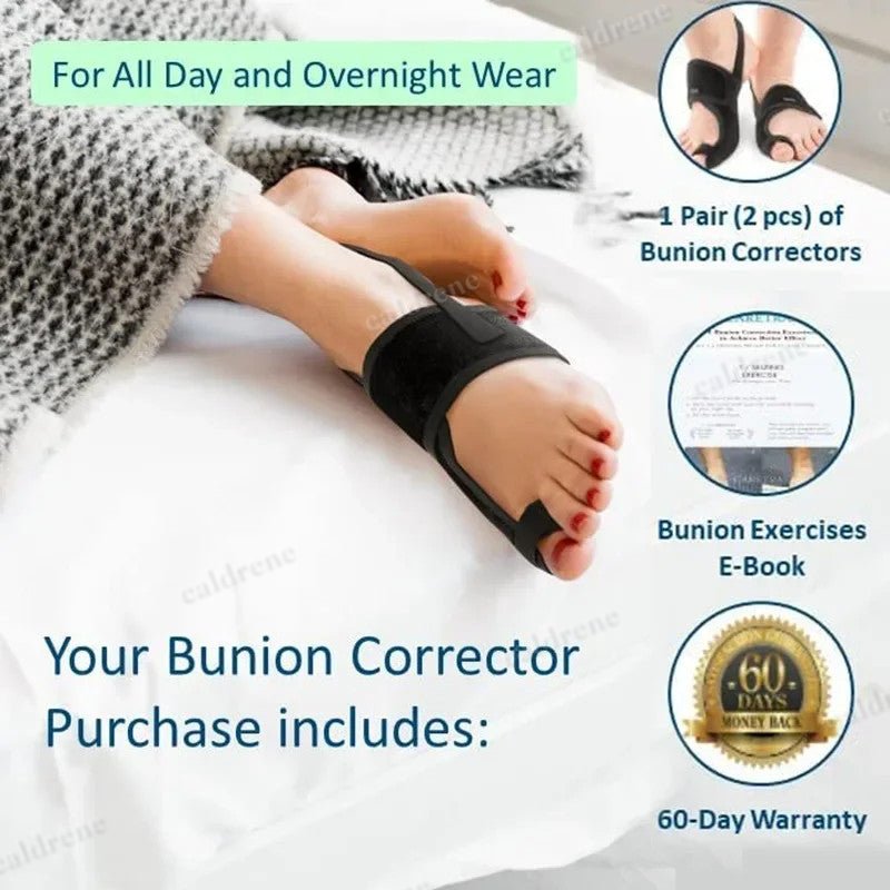 Orthopedic Bunion Splint Corrector Big Toe Separator Pain Relief Non-Surgical Ha – view 5