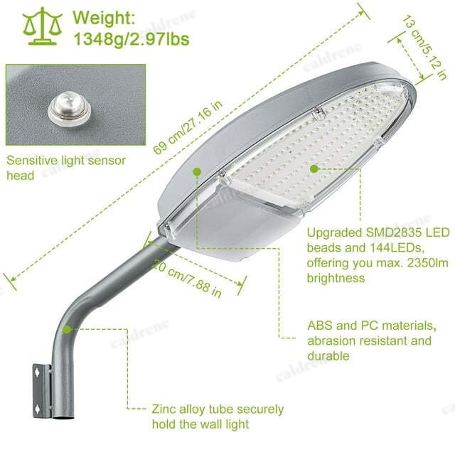 Outdoor LED Yard Street Light Dusk to Dawn Waterproof – view 4