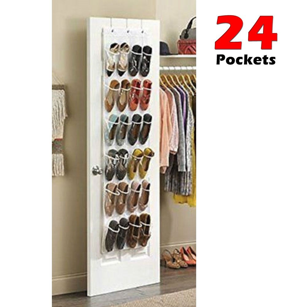 Over-the-Door Hanging Shoe Organizer
