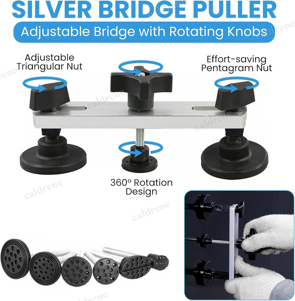 Paintless Dent Repair Kit with Bridge Puller, 77 Piece – view 4