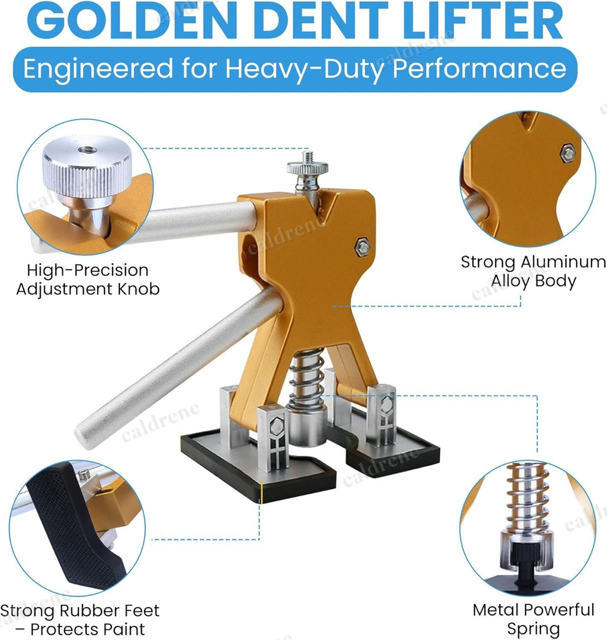 Paintless Dent Repair Kit with Bridge Puller, 77 Piece – view 5