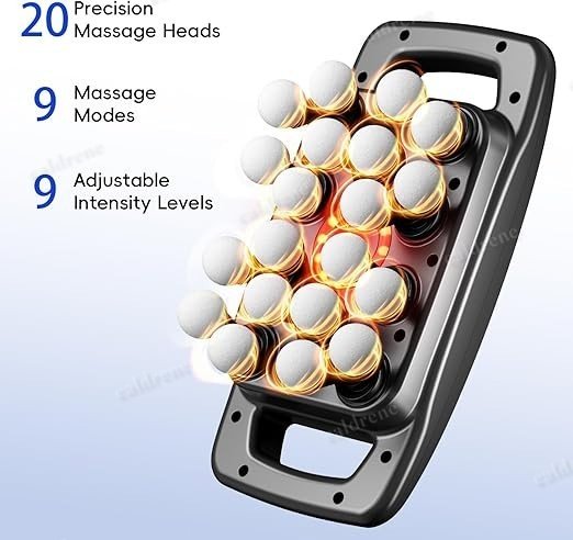 Percussion Massage Gun with 20 Heads – view 2