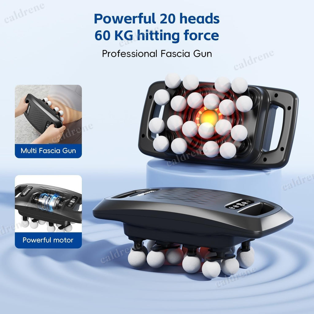 Percussion Massage Gun with 20 Heads – view 3