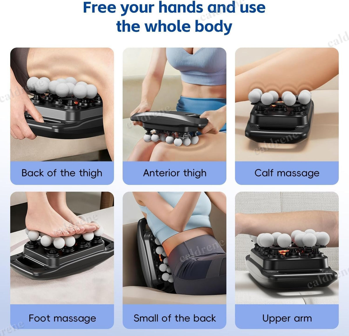 Percussion Massage Gun with 20 Heads – view 6