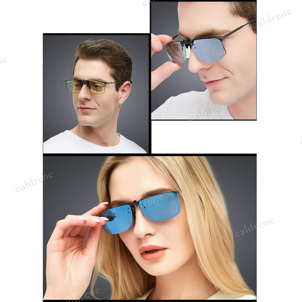 Photochromic Polarised Clip-On Sunglasses for Outdoor Activities – view 7