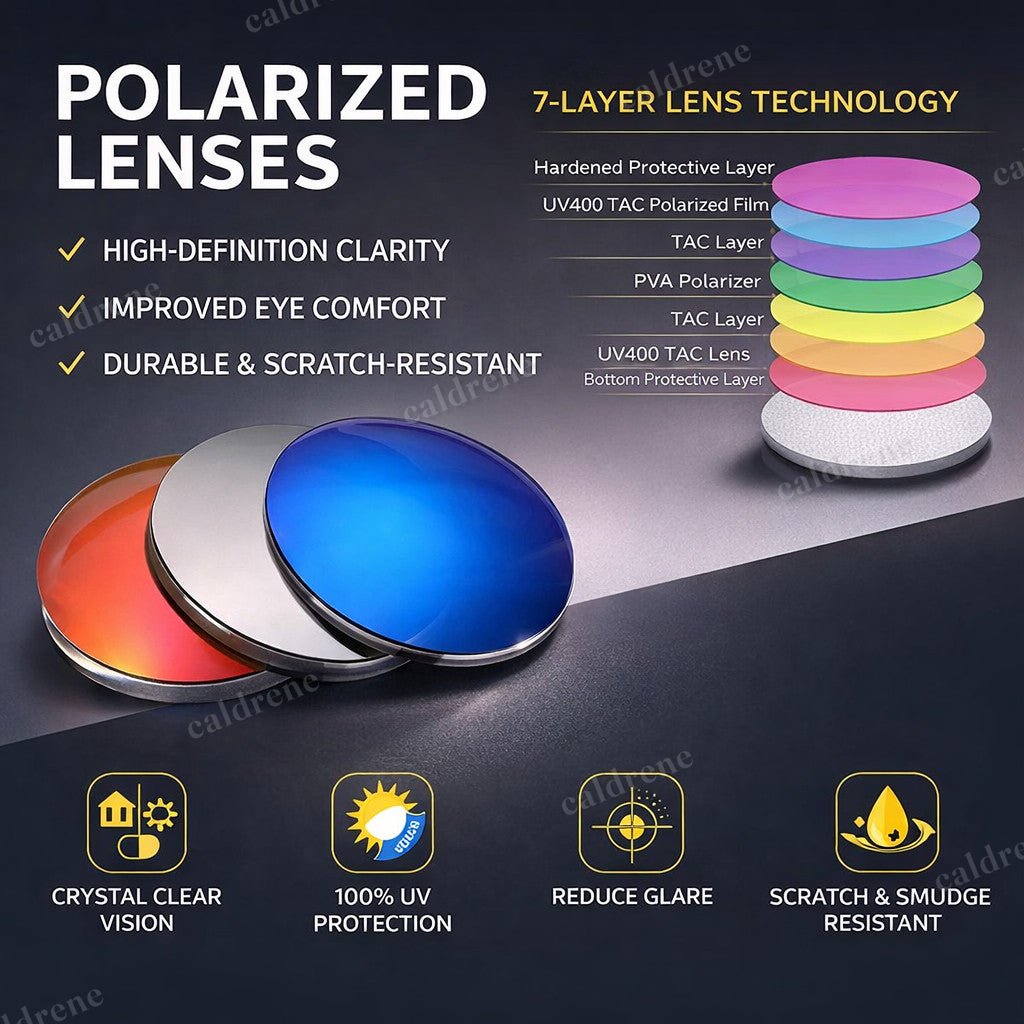 Photochromic Polarised Clip-On Sunglasses for Outdoor Activities – view 8