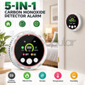 Plug In 5 in 1 Carbon Monoxide, Smoke and Natural Gas Detector