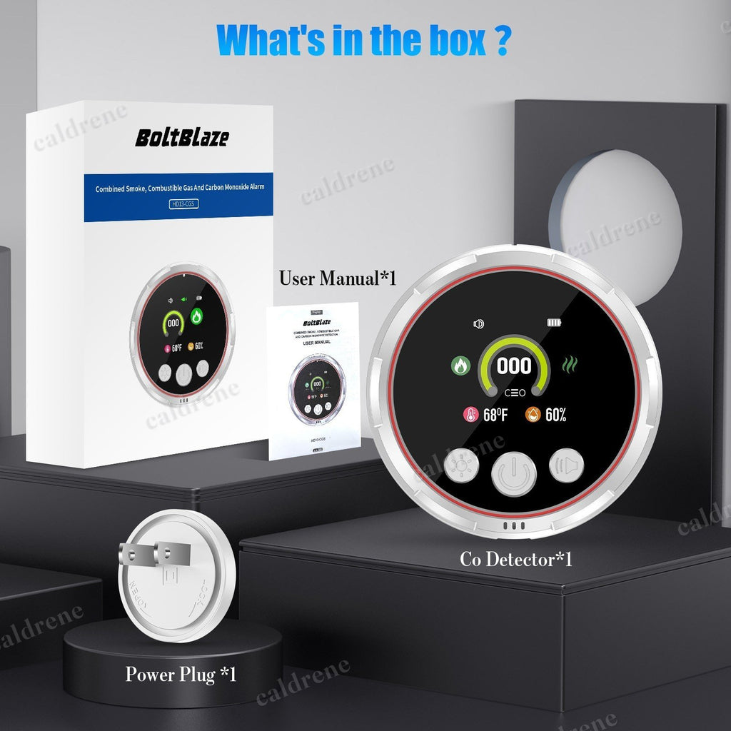 Plug In 5 in 1 Carbon Monoxide, Smoke and Natural Gas Detector – view 9