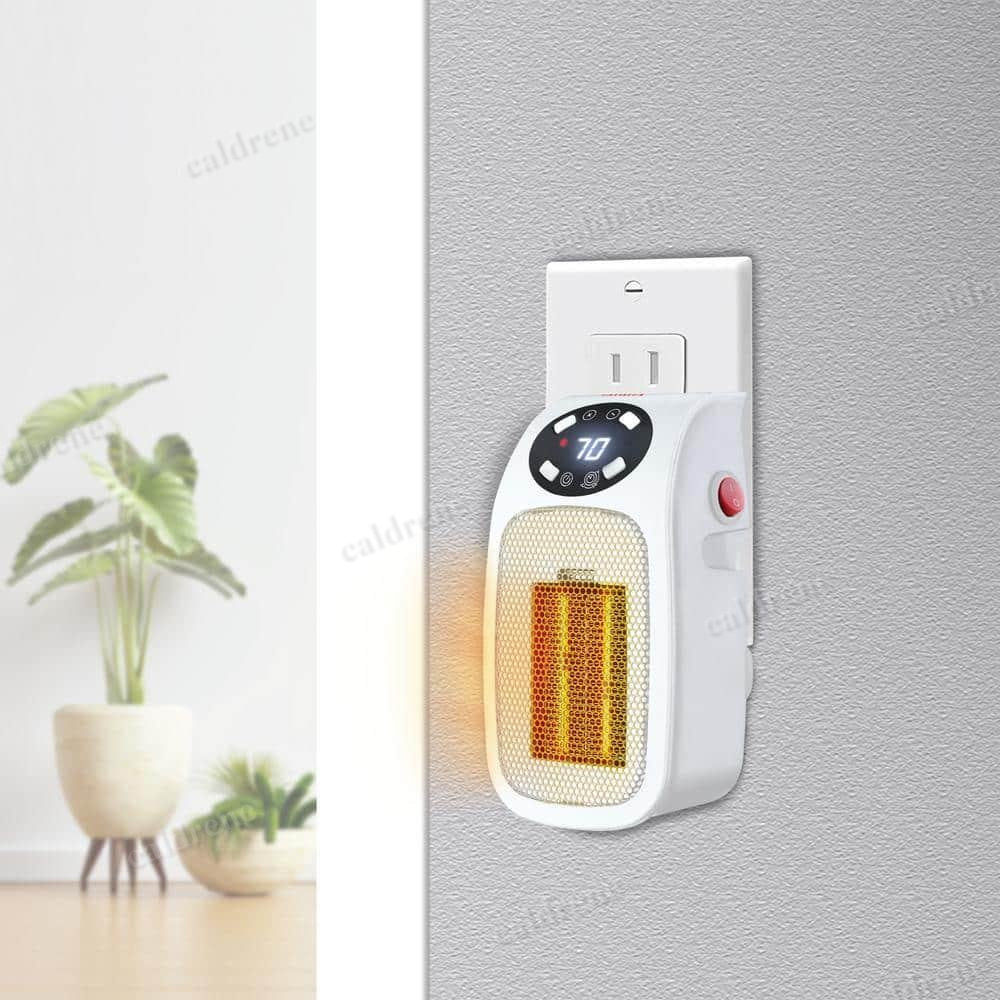 Plug-In Ceramic Space Heater with LCD Digital Screen – view 4