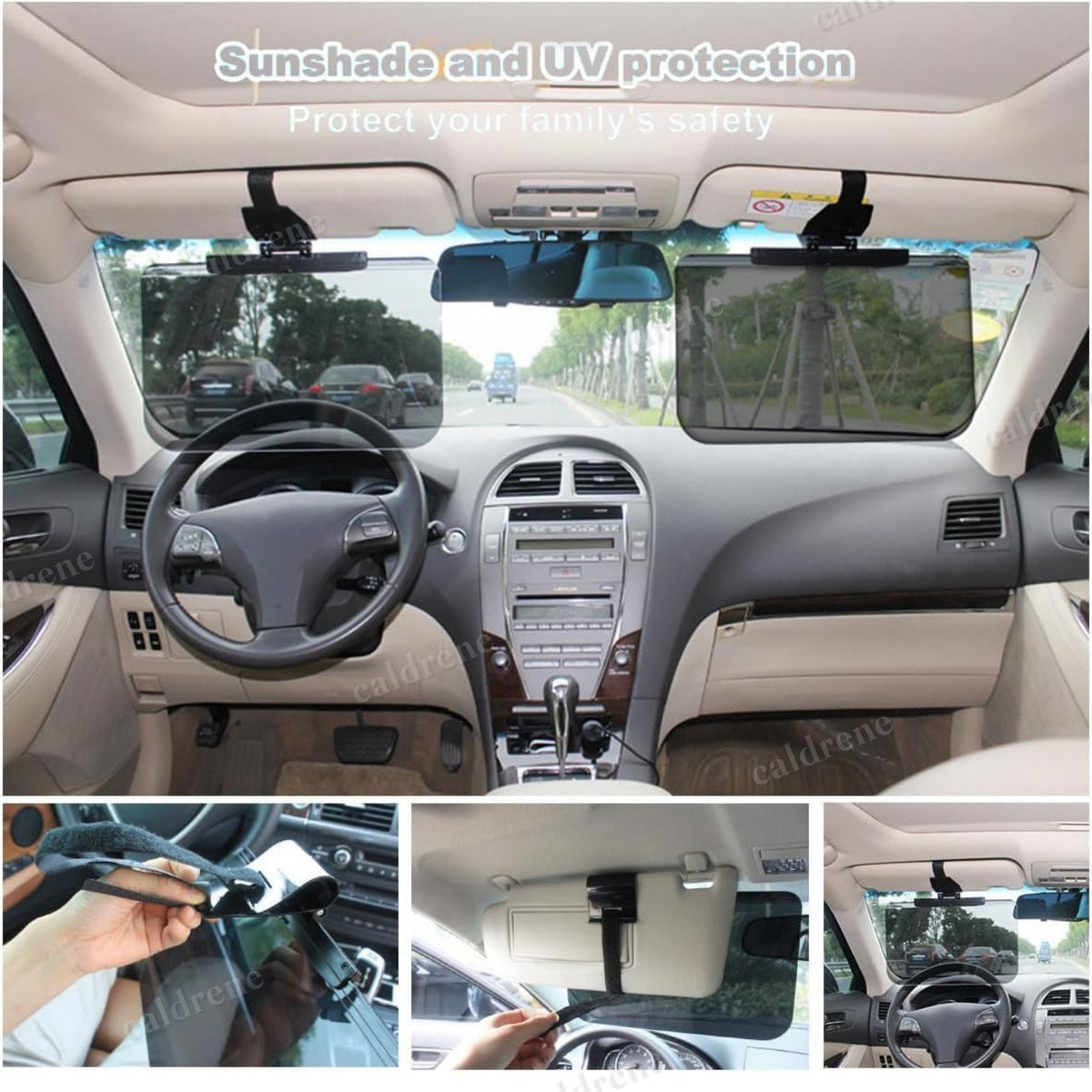 Polarized Car Sun Visor Extender, Anti-Glare – view 6