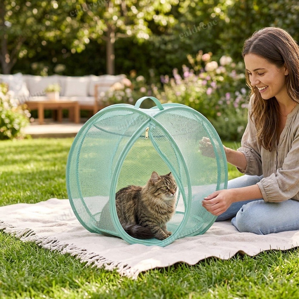 Pop Up Outdoor Cat Enclosure Catio 27 Inch Foldable – view 4