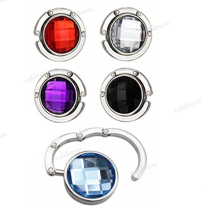 Portable Alloy Folding Table Hanger Foldable Purse Bag Holder Handbag Hook AU – view 8