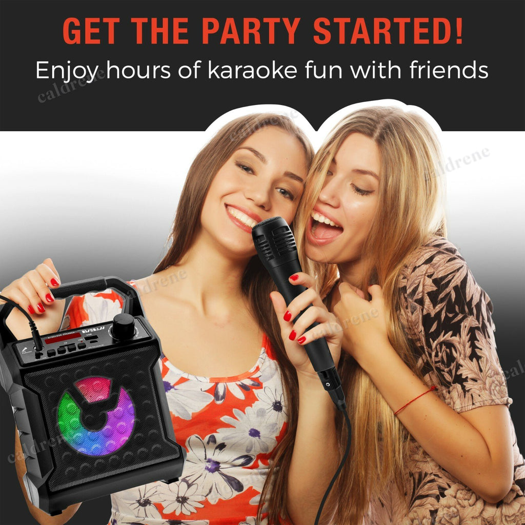 Portable Bluetooth Karaoke Speaker with Microphone – view 5