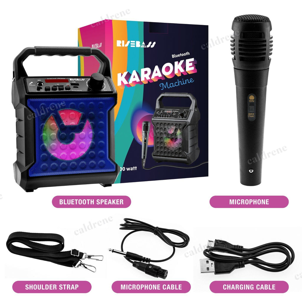 Portable Bluetooth Karaoke Speaker with Microphone – view 7