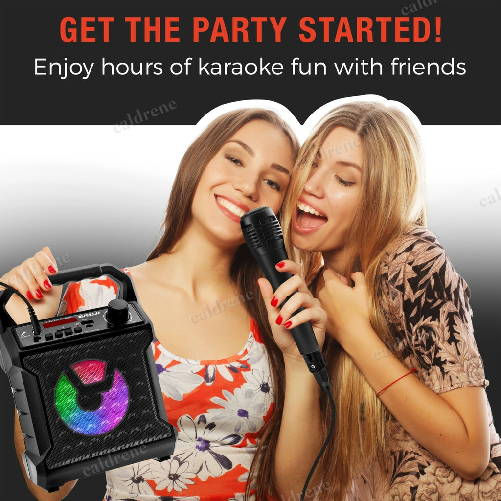 Portable Bluetooth Karaoke Speaker with Microphone – view 9
