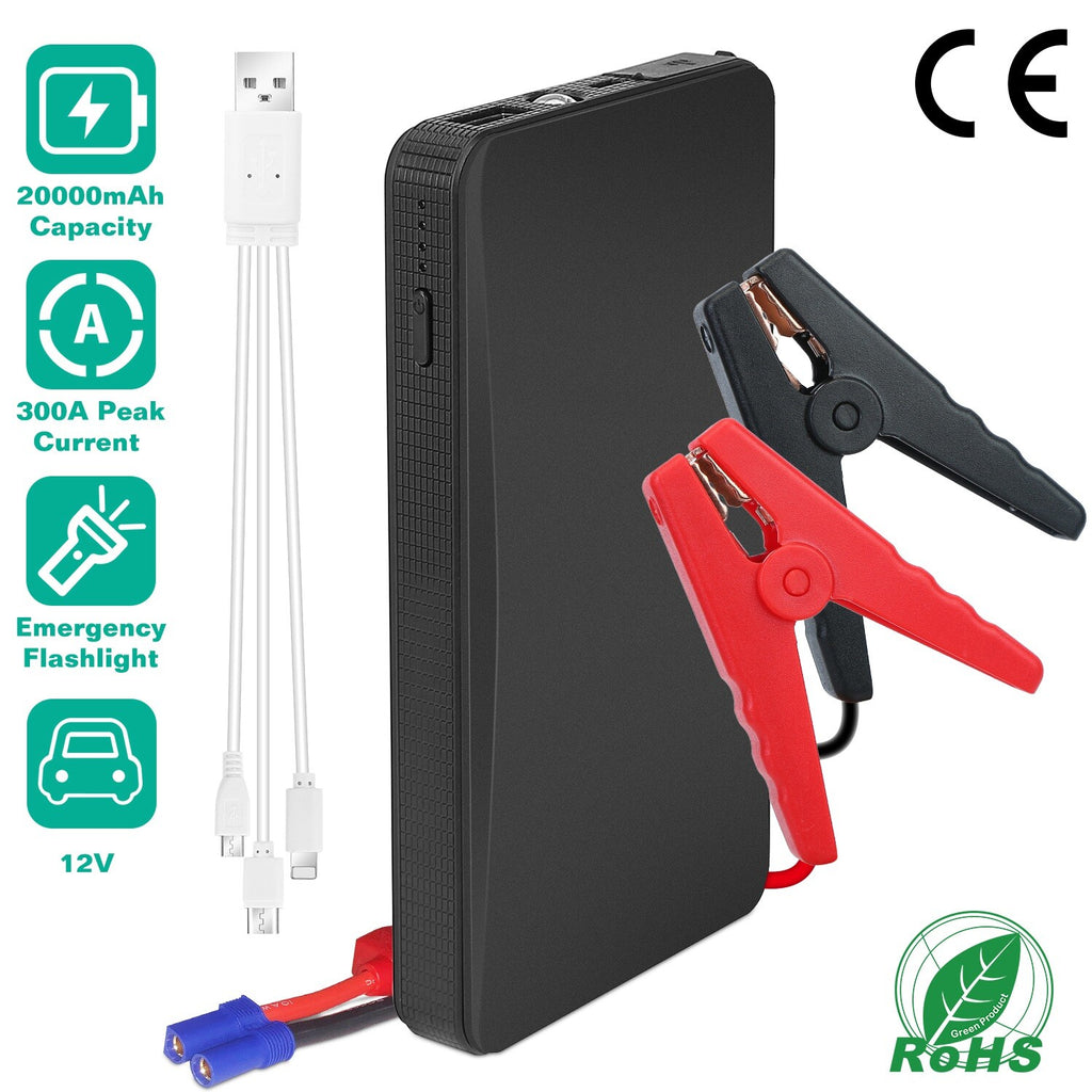 Portable Car Jump Starter and Power Bank