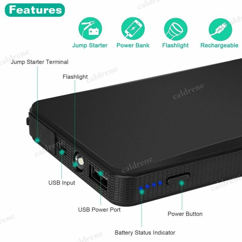 Portable Car Jump Starter and Power Bank – view 10