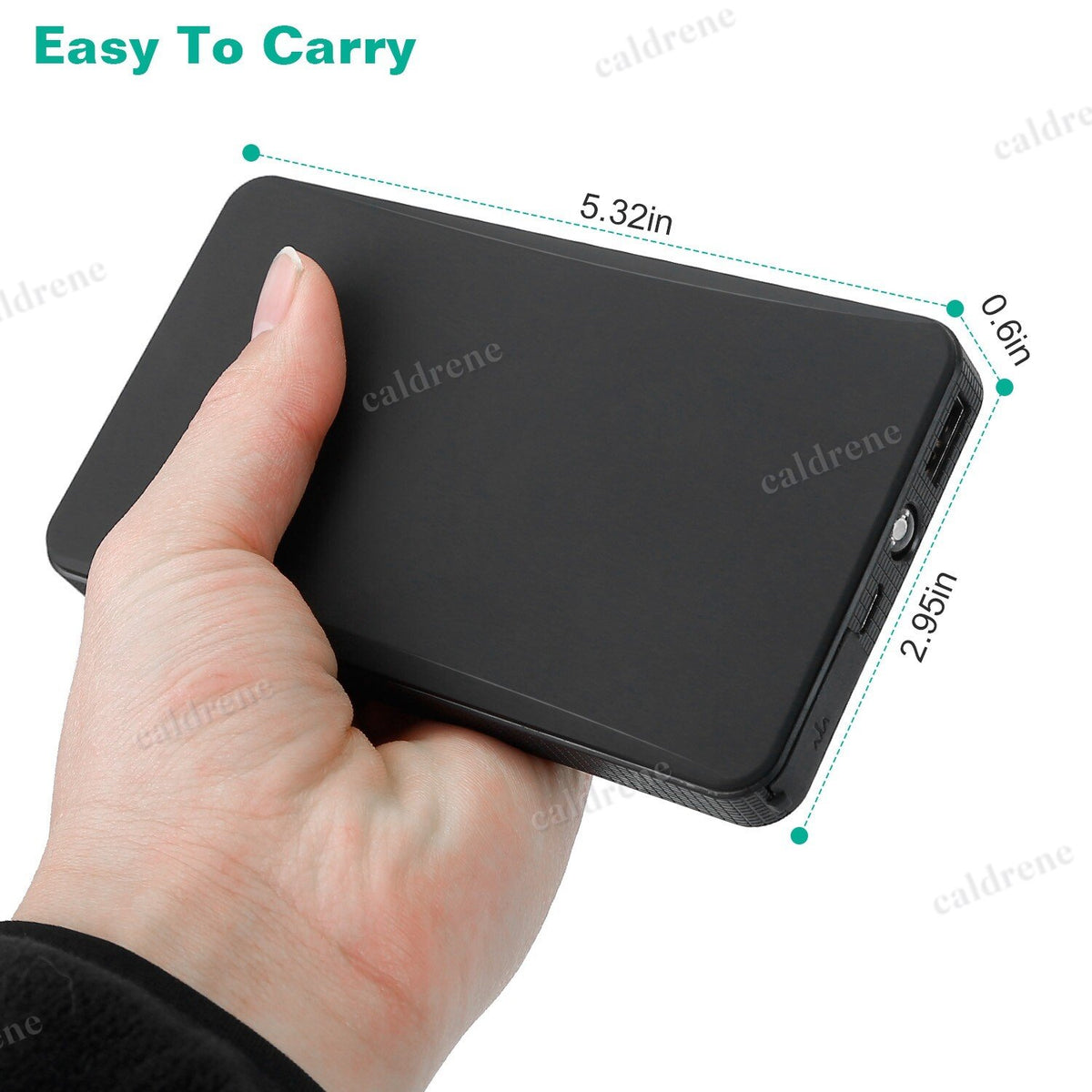 Portable Car Jump Starter and Power Bank – view 2