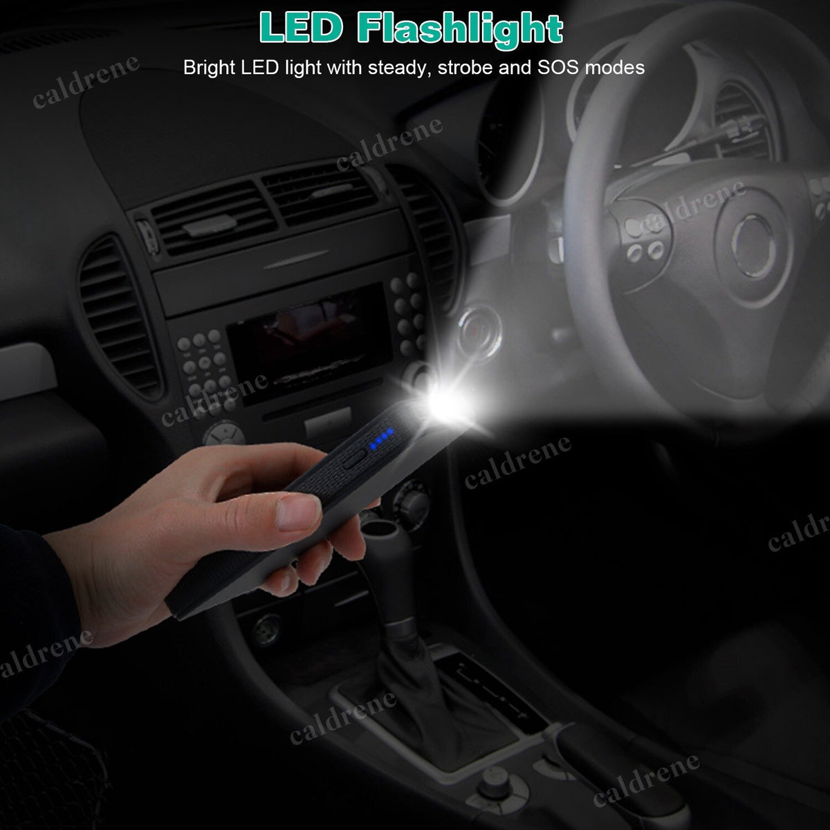 Portable Car Jump Starter and Power Bank – view 3