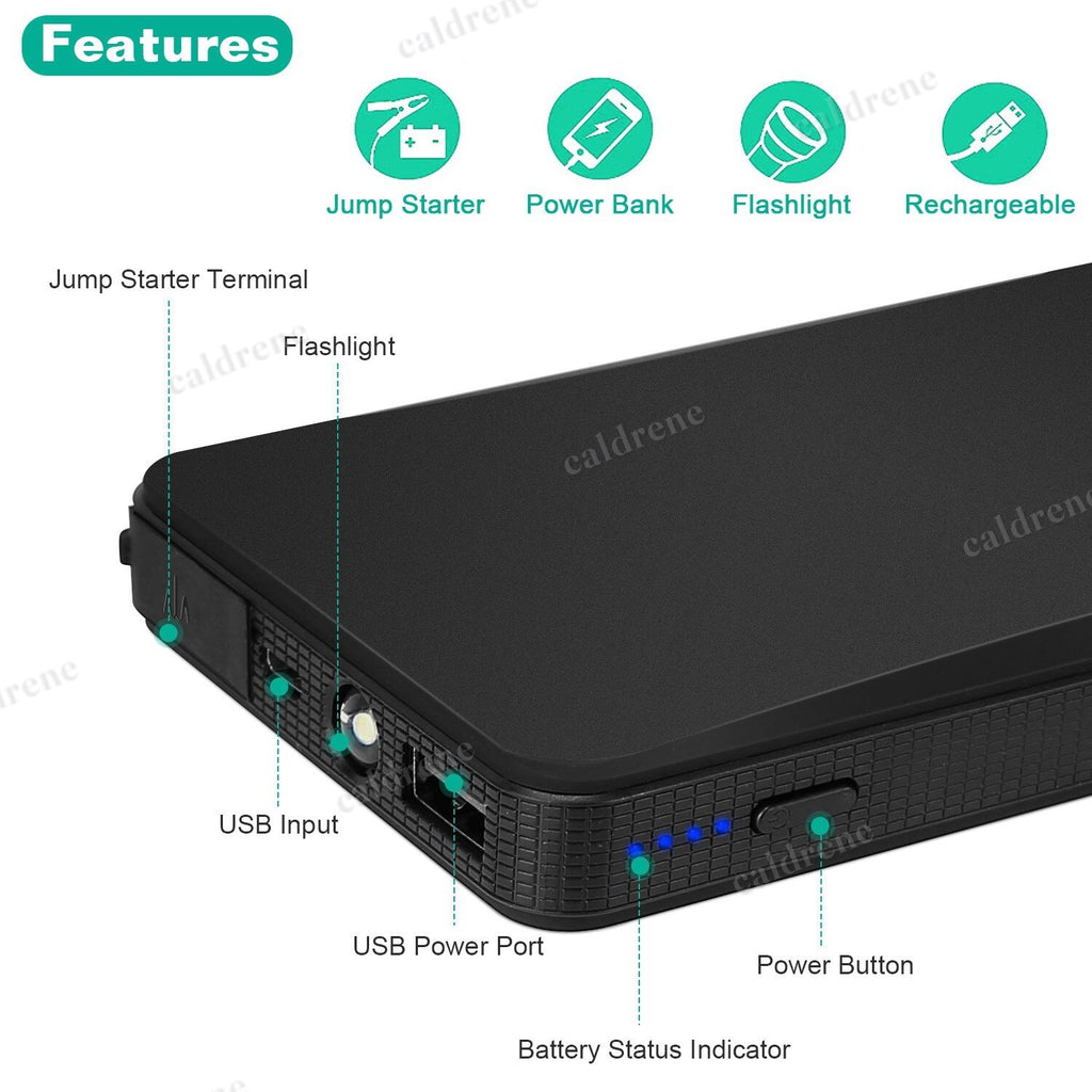 Portable Car Jump Starter and Power Bank – view 4