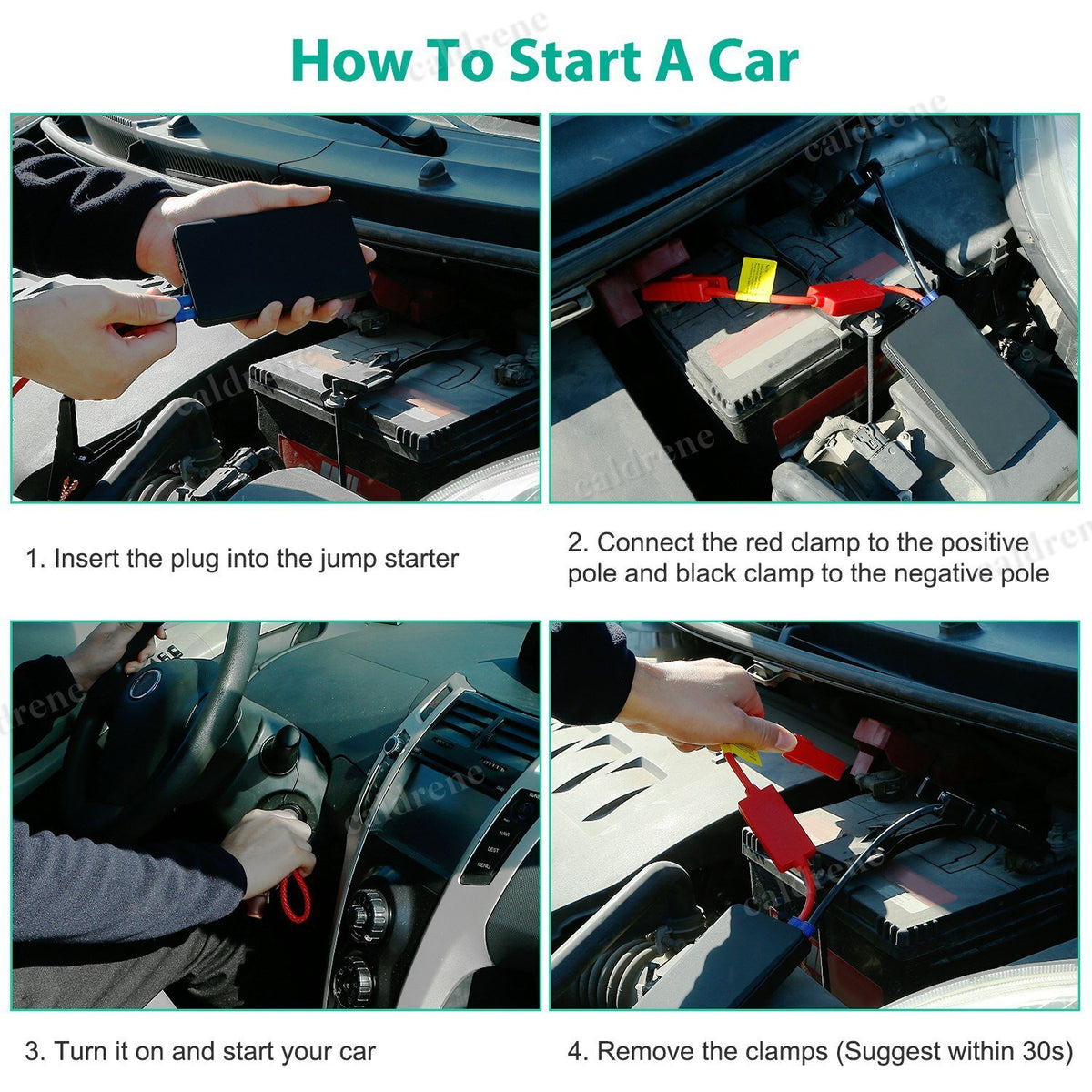 Portable Car Jump Starter and Power Bank – view 7