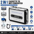Portable Cassette to MP3 Converter Player
