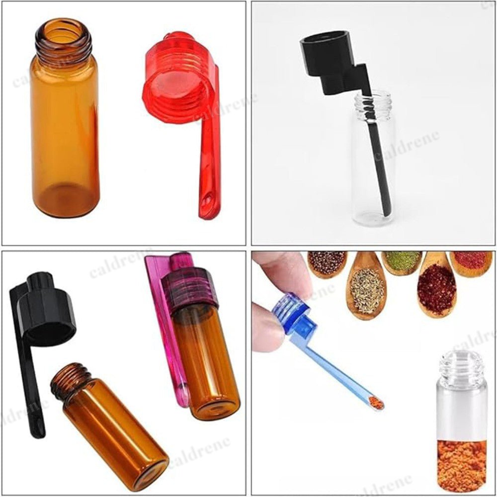 Portable Glass Snuff Bottles - Waterproof Pill Case in 36mm & 51mm – view 3
