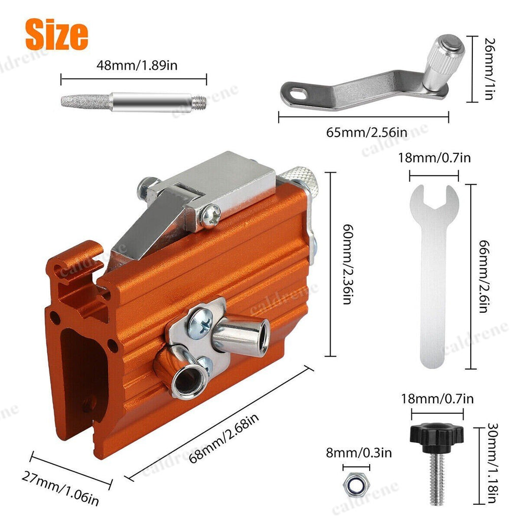 Portable Hand Crank Chainsaw Chain Sharpener Tool Set – view 3