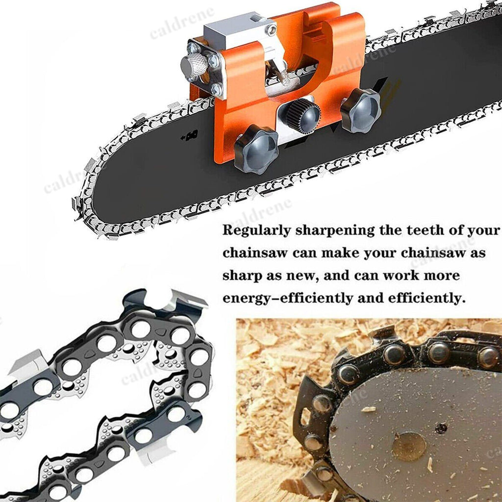 Portable Hand Crank Chainsaw Chain Sharpener Tool Set – view 6