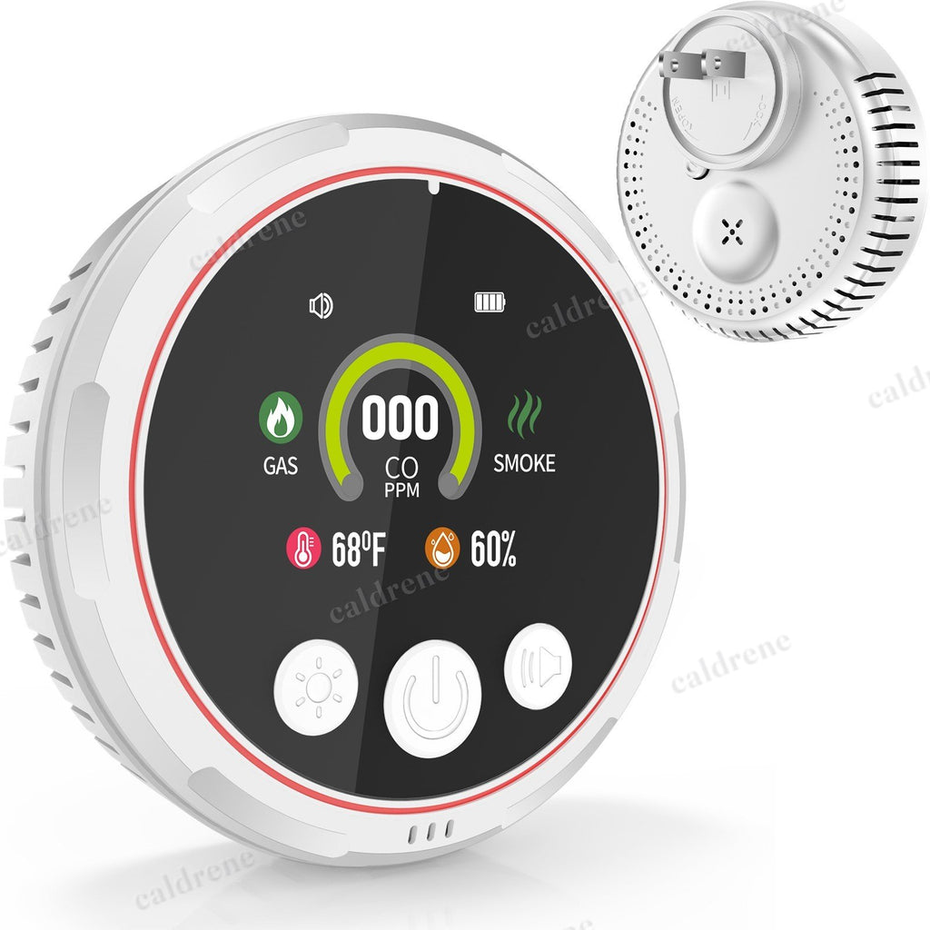 Portable Plug-In Carbon Monoxide, Smoke and Gas Detector – view 10