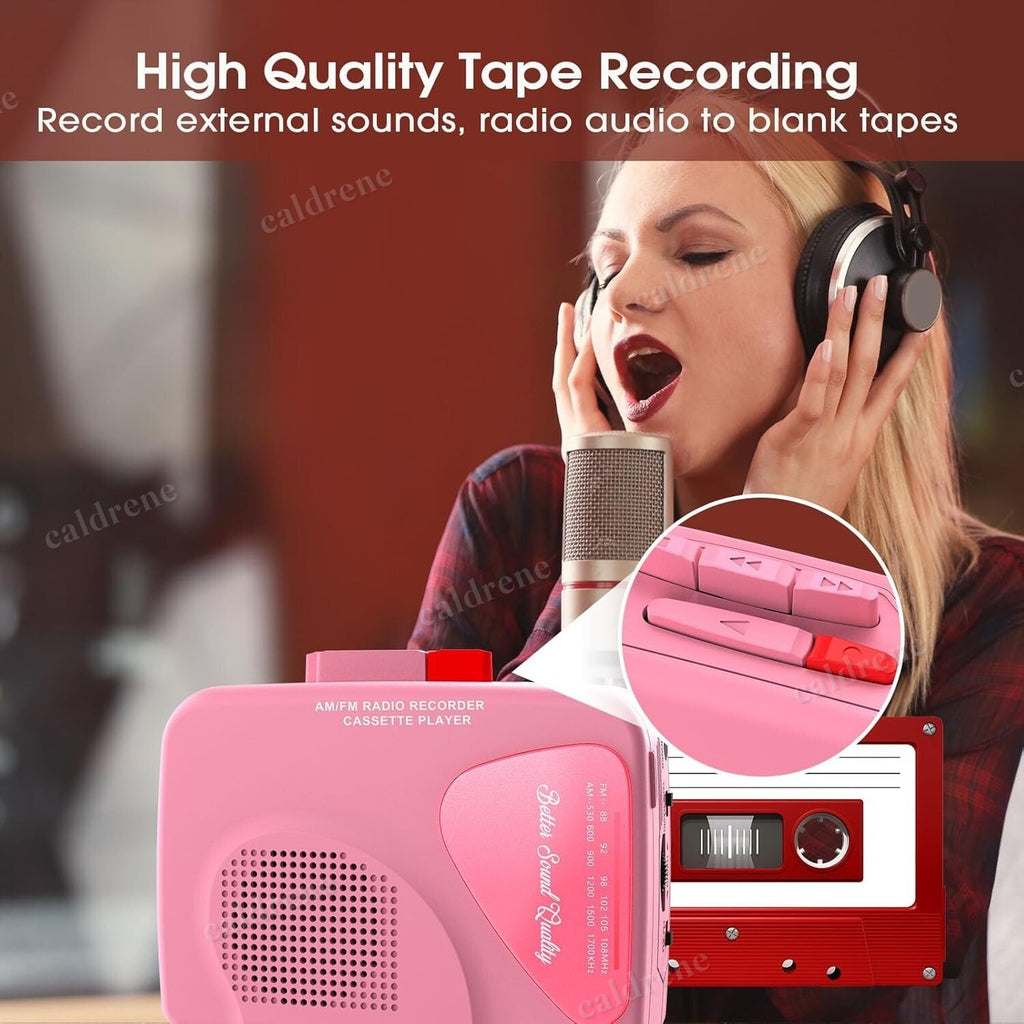 Portable Walkman Cassette Player with AM/FM Radio – view 10