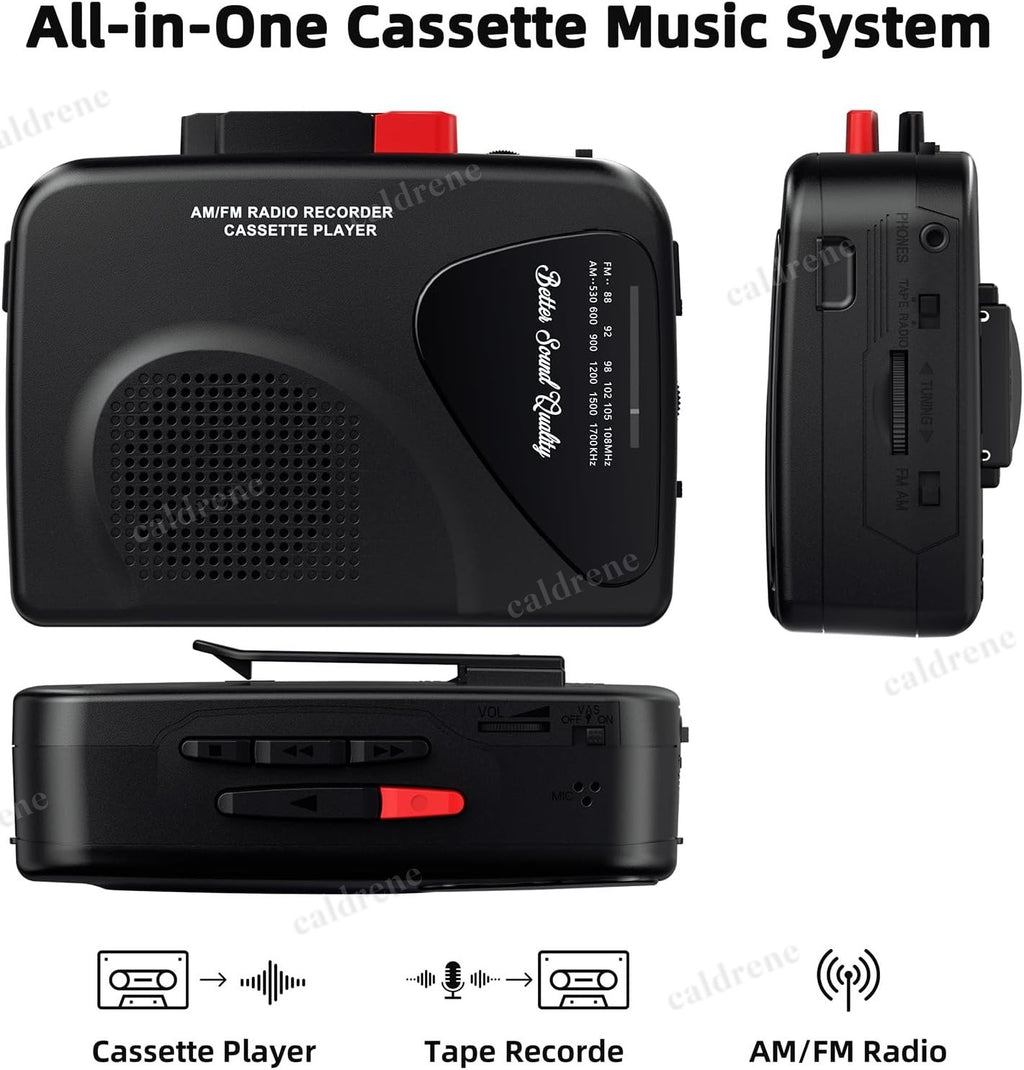Portable Walkman Cassette Player with AM/FM Radio – view 5