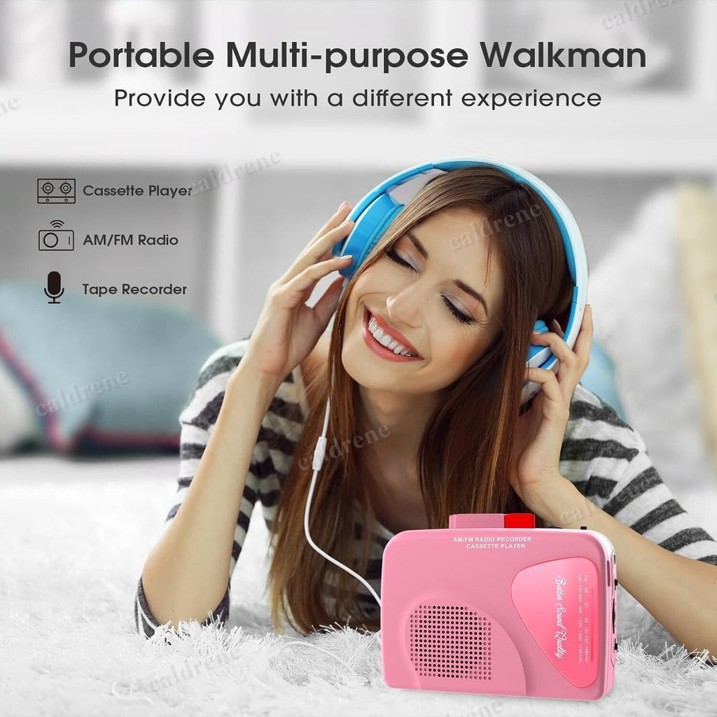 Portable Walkman Cassette Player with AM/FM Radio – view 8