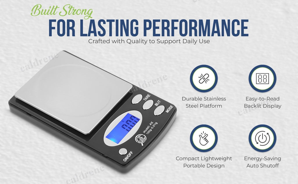 Precision Digital Pocket Scale 100g x 0.01g – view 5