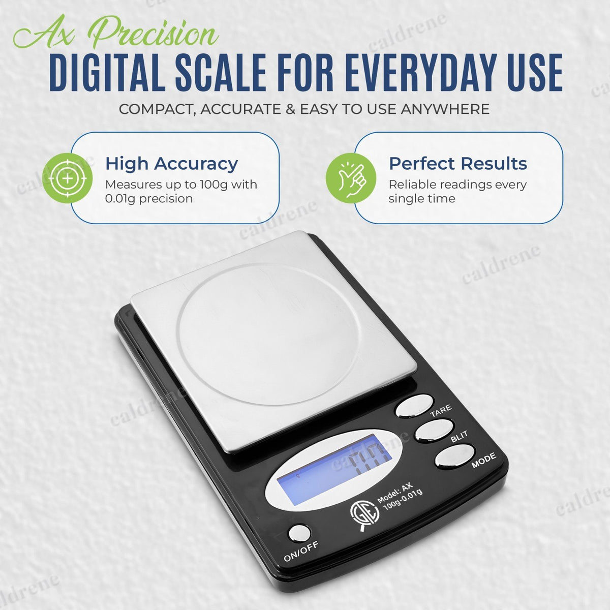 Precision Digital Pocket Scale 100g x 0.01g – view 8
