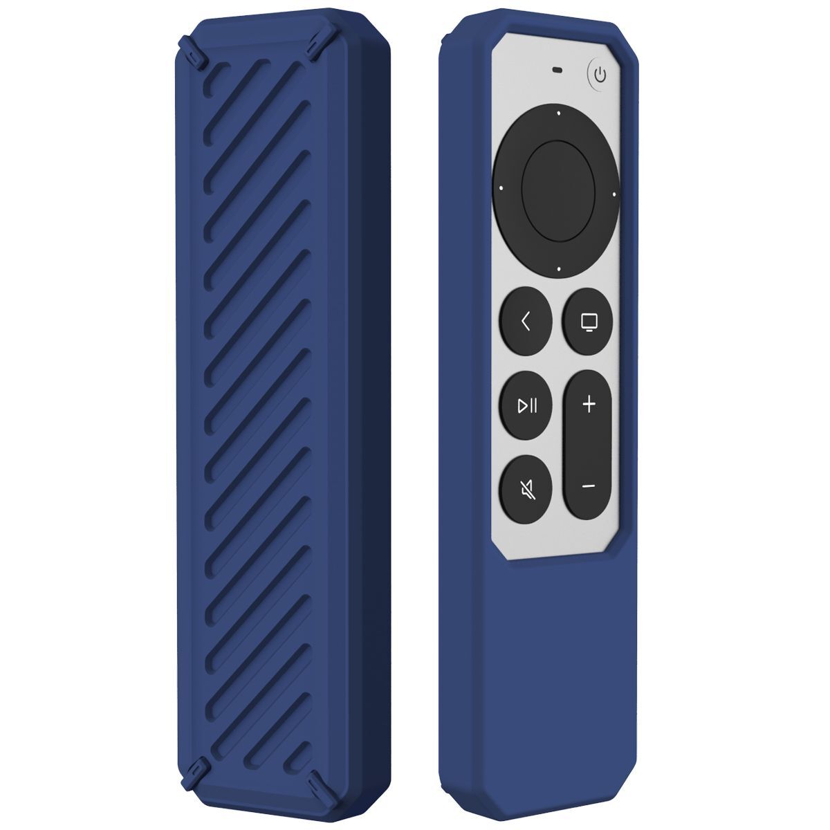 Protector Silicone Cover Protective Case Compatible with Apple TV 4K Siri Remote 2021 – blue