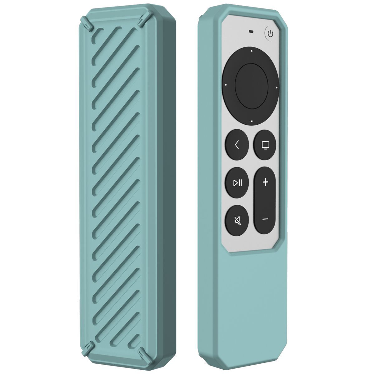 Protector Silicone Cover Protective Case Compatible with Apple TV 4K Siri Remote 2021 – green
