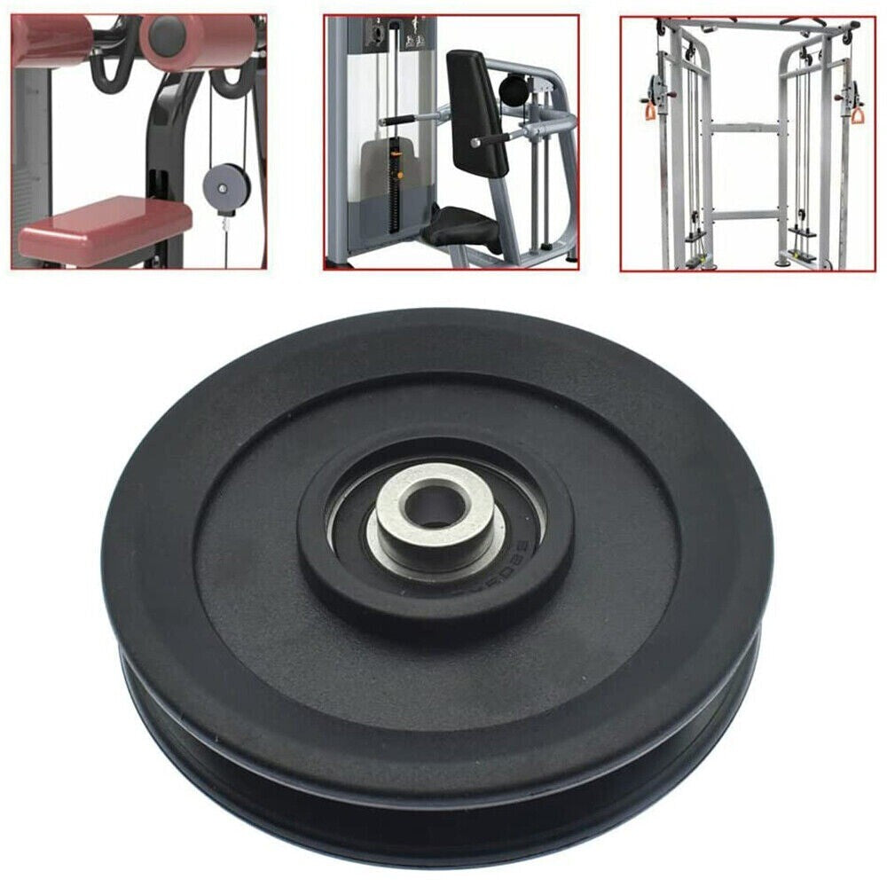 Pulley Wheel for Cable Machines with Nylon Bearing