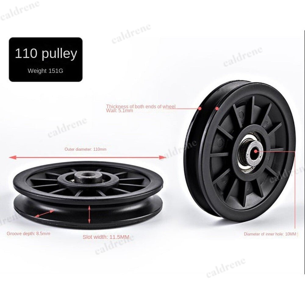 Pulley Wheel for Cable Machines with Nylon Bearing – view 3