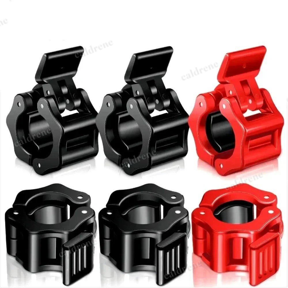 Quick Release Barbell Clamps for Secure Weight Lifting – view 3