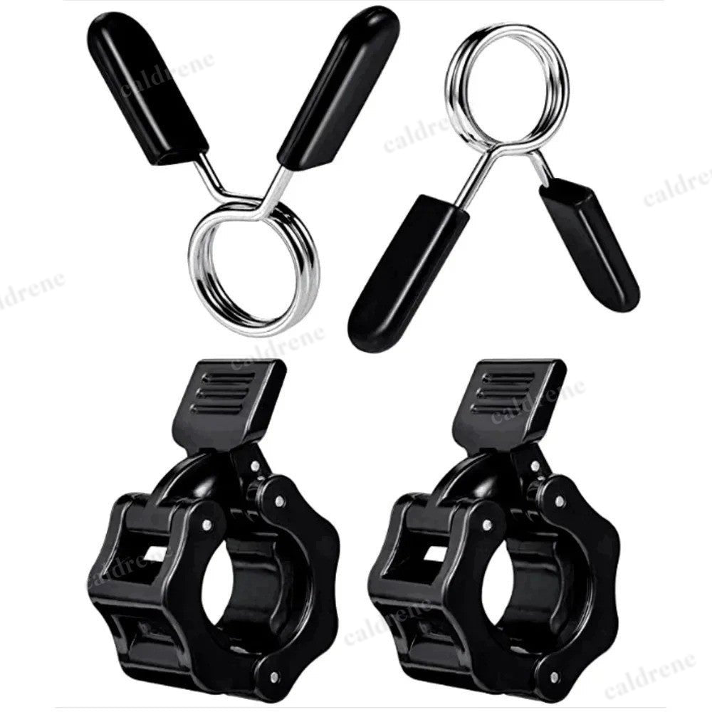Quick Release Barbell Clamps for Secure Weight Lifting – view 4