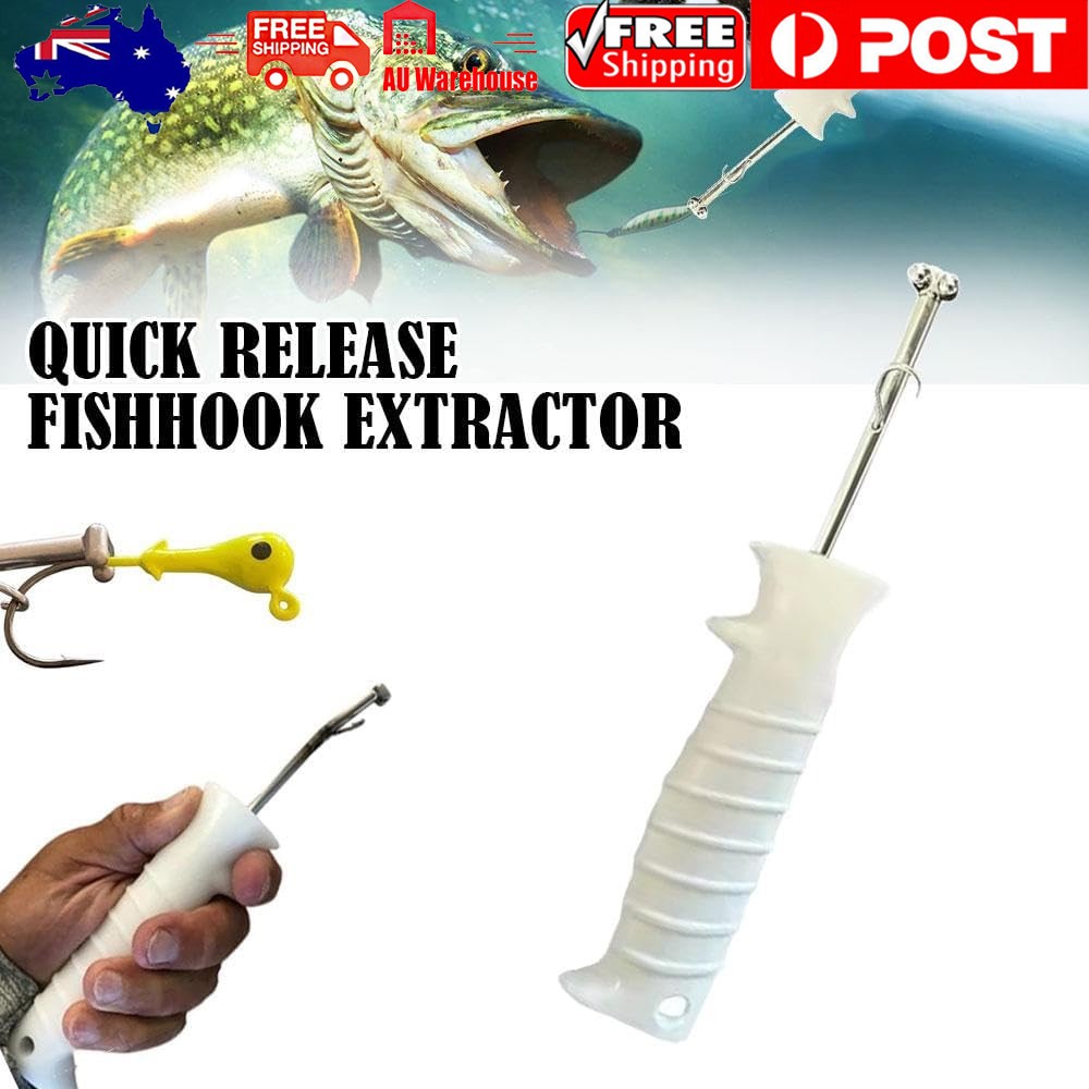 QuickRelease Fishhook Extractor for Easy Hook Removal