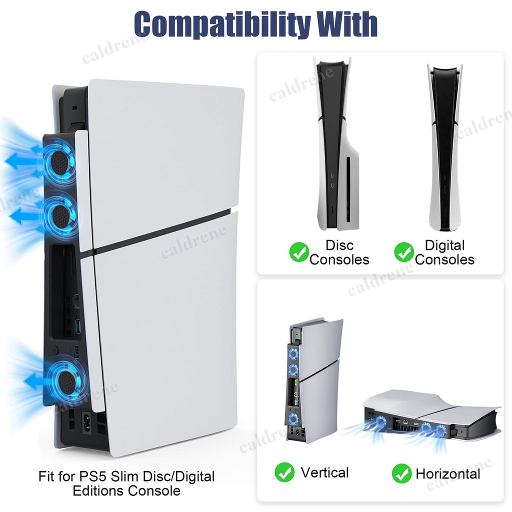 Quiet Cooling Fan for PS5 Slim Console – view 2