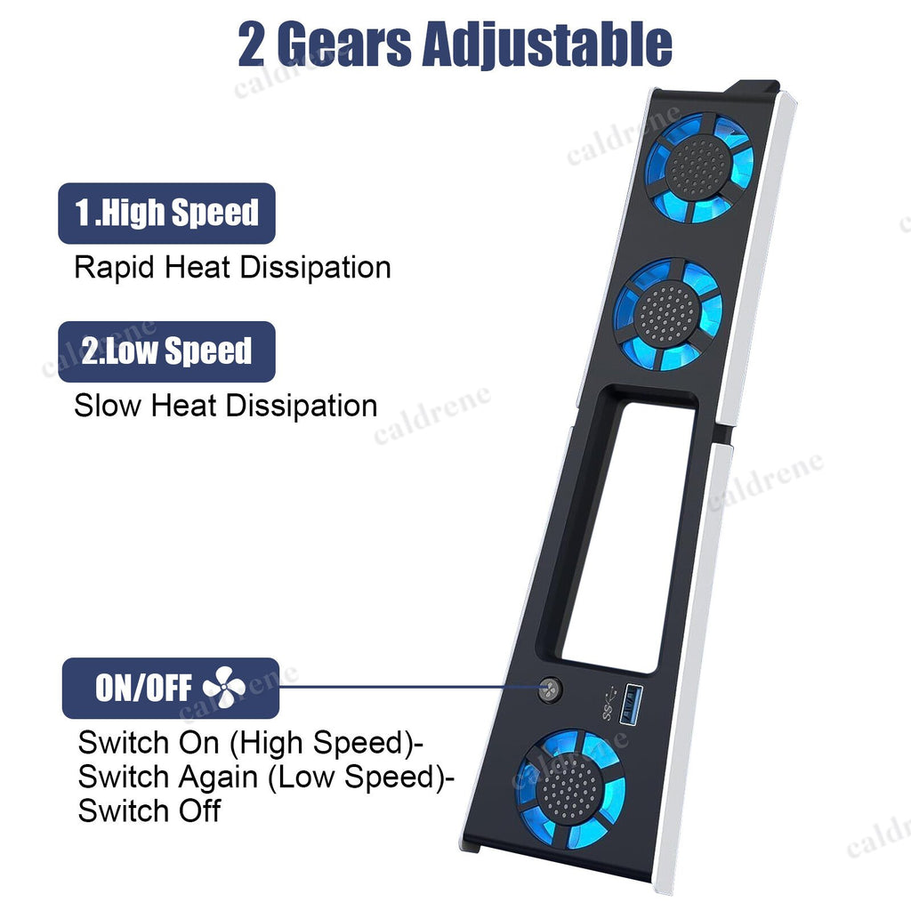 Quiet Cooling Fan for PS5 Slim Console – view 3
