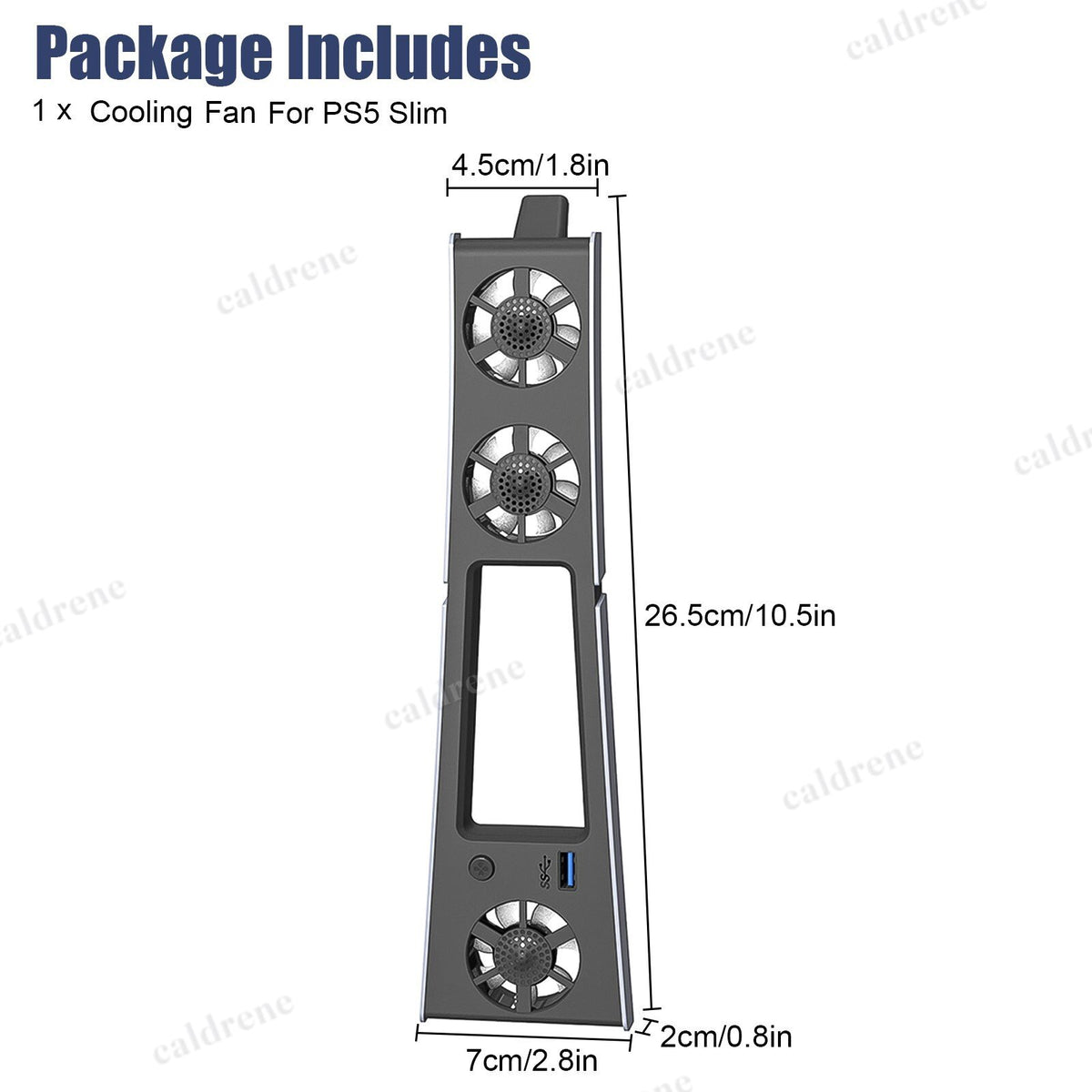 Quiet Cooling Fan for PS5 Slim Console – view 7