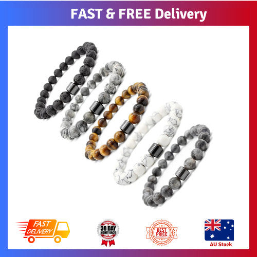 Quit Smoking Stop Smoking Bracelet Anti-anxiety Men Women Natural Stone Bracelet