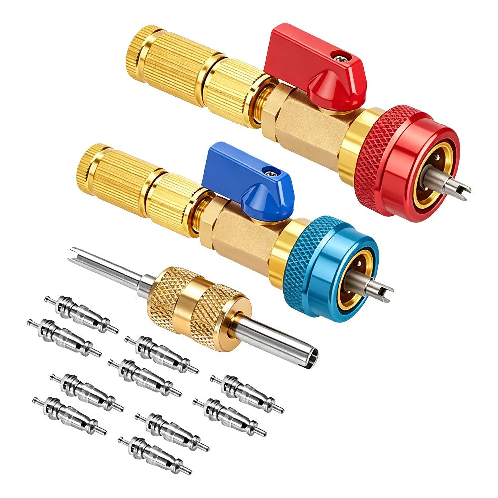 R134A Valve Core Quick Remover Installer Tool Set